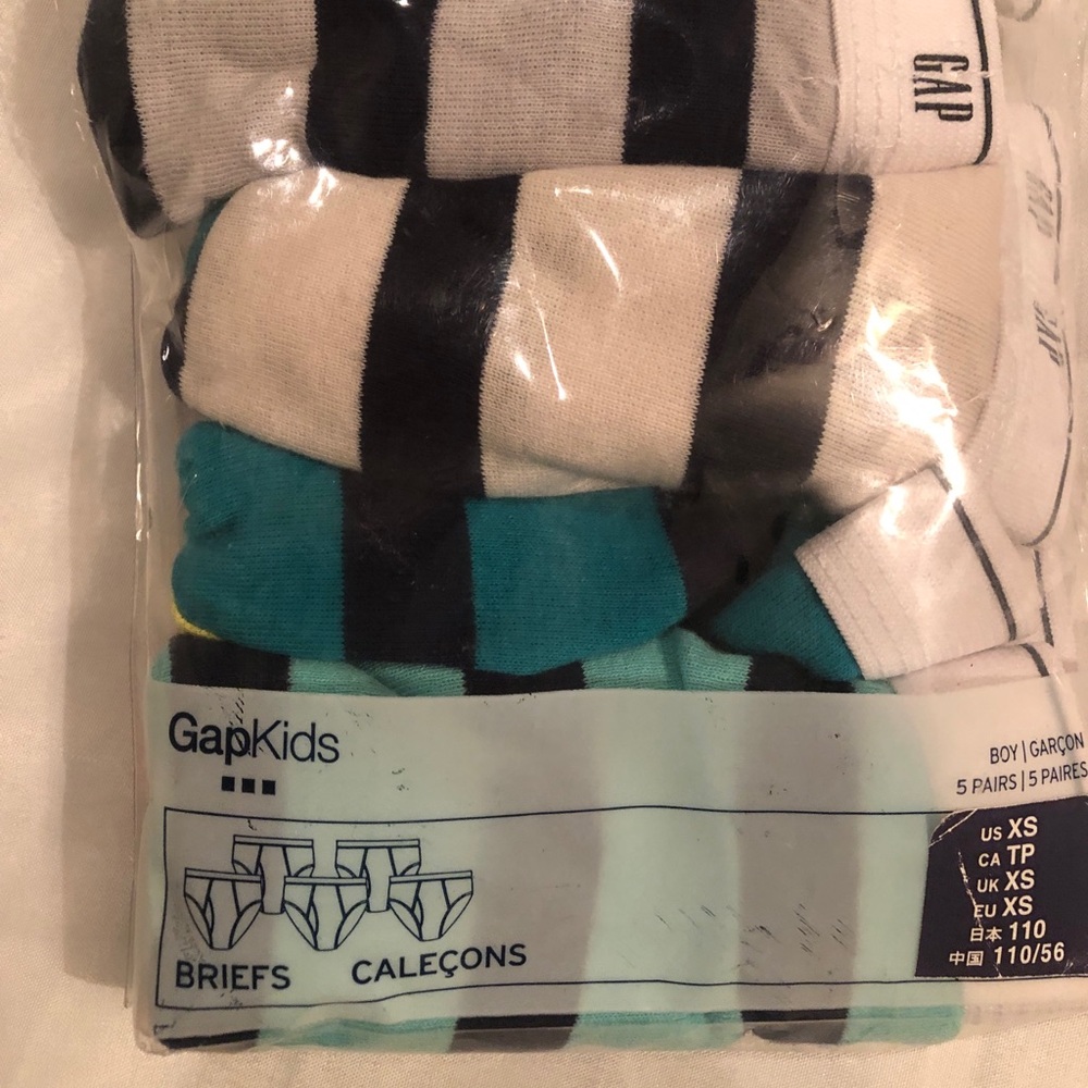 Gap Underwear Briefs 5 Pack NWT